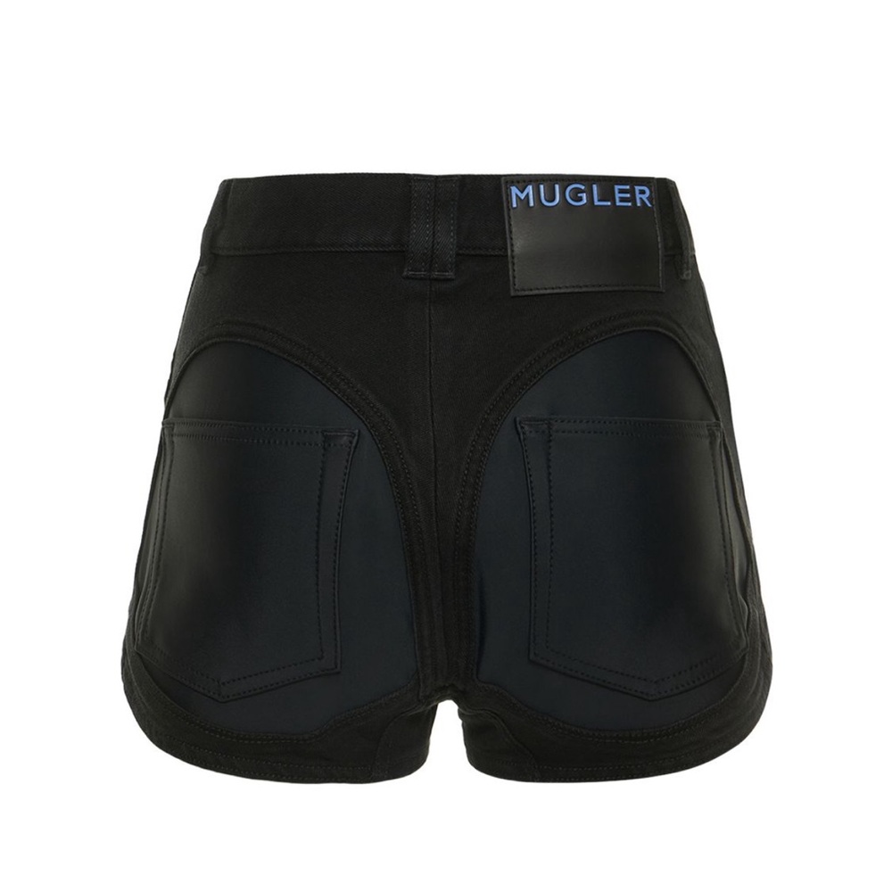 new mugler shorts